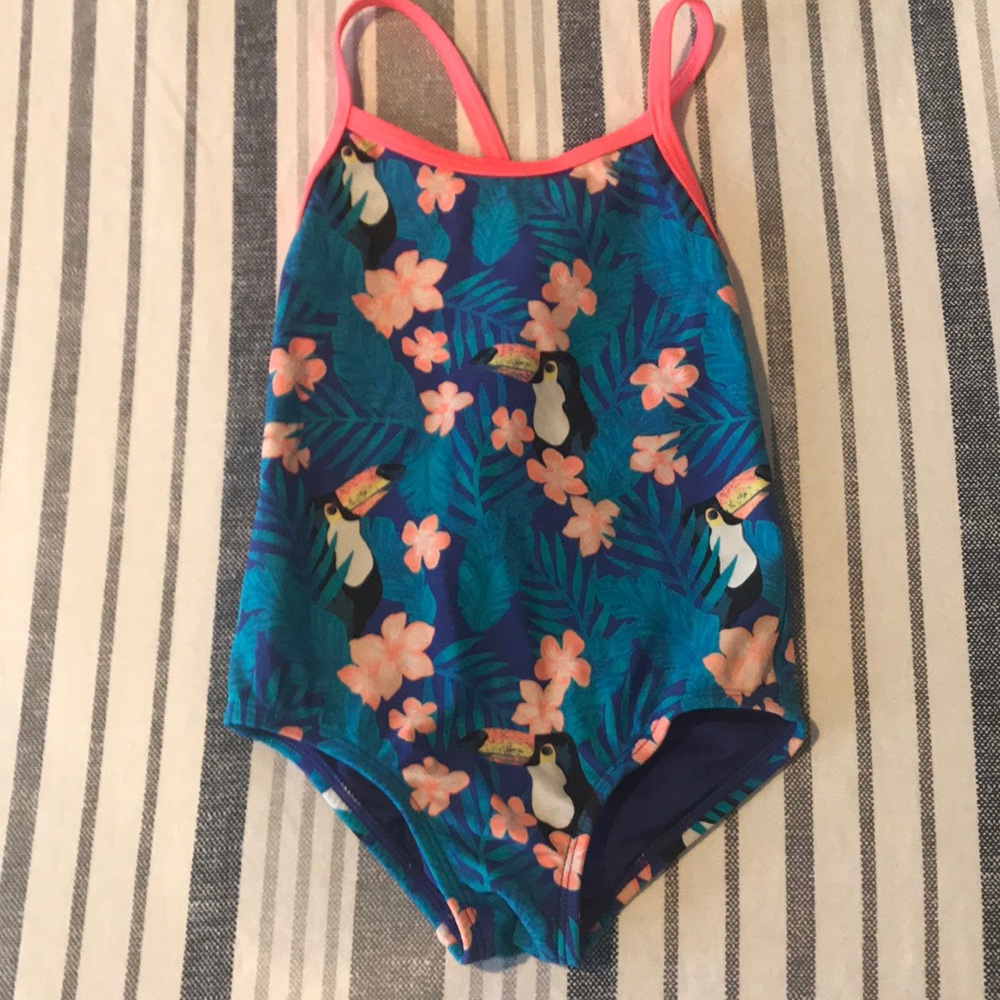 Roxy girl size 4 one piece swimsuit